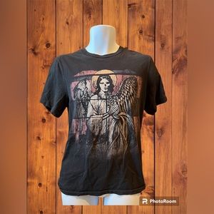 Mens True Religion Mens Black T-shirt Size S